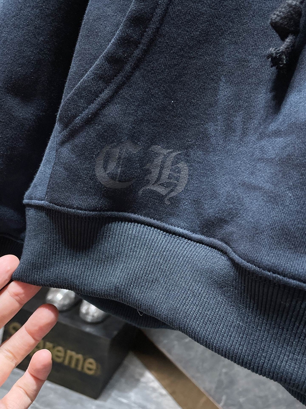 ブランドパーカー角部分ディテール